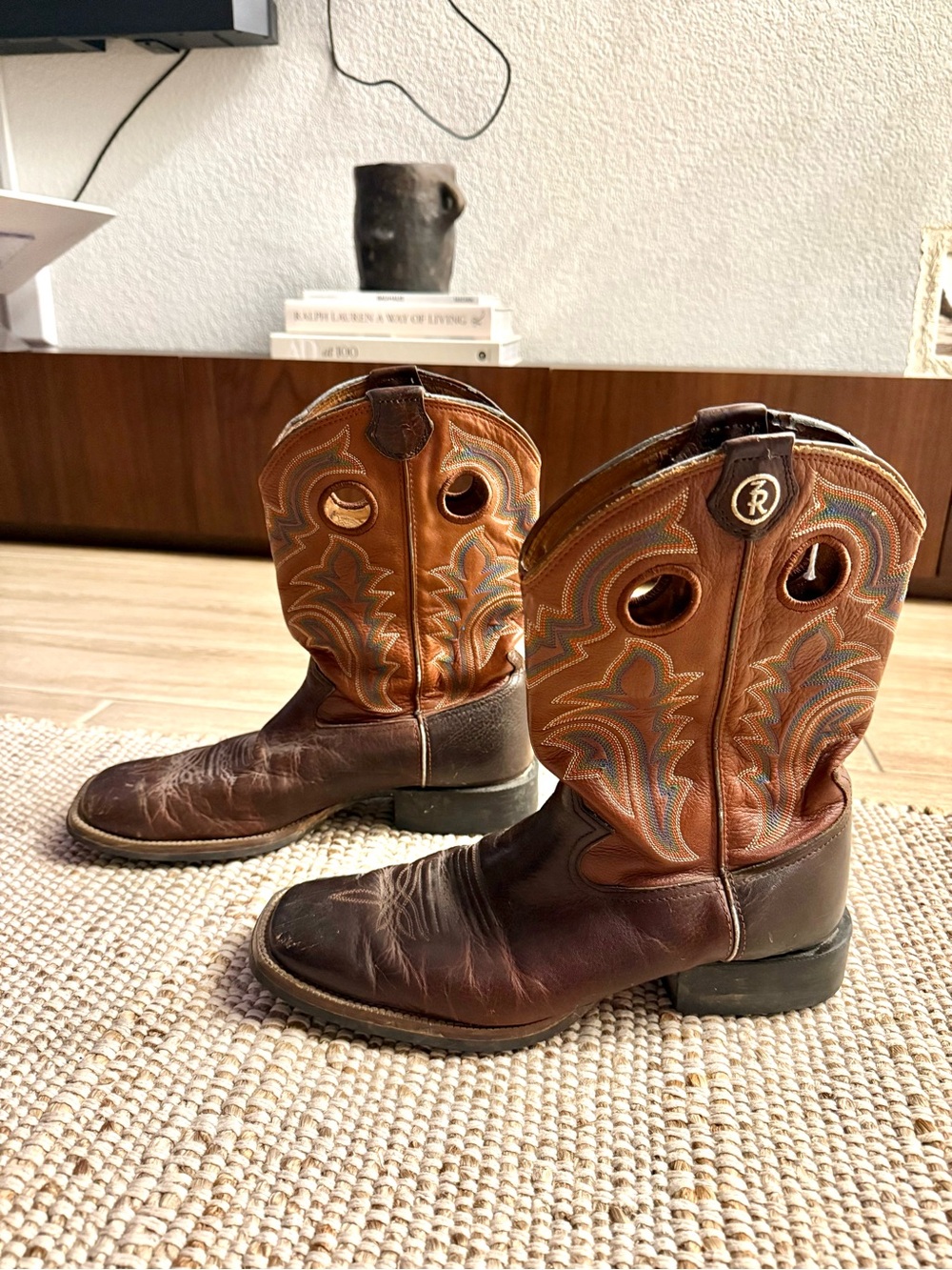 Tony Lama 3R Series Western Cowboy Boots | Men’s 9.5 D